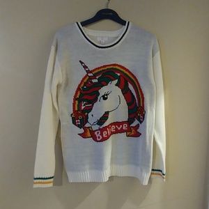Charming Charlie | Sweater | Unicorn | Small